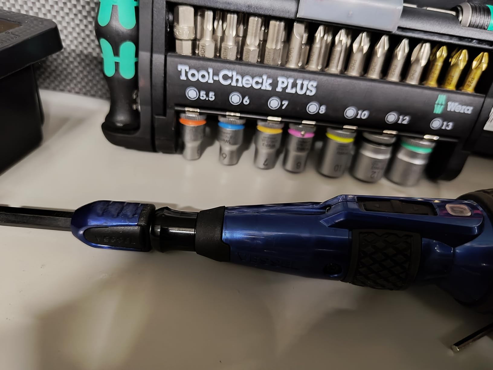 Wera 056490 Tool-Check Plus Bit Ratchet Set with Sockets - Metric photo review