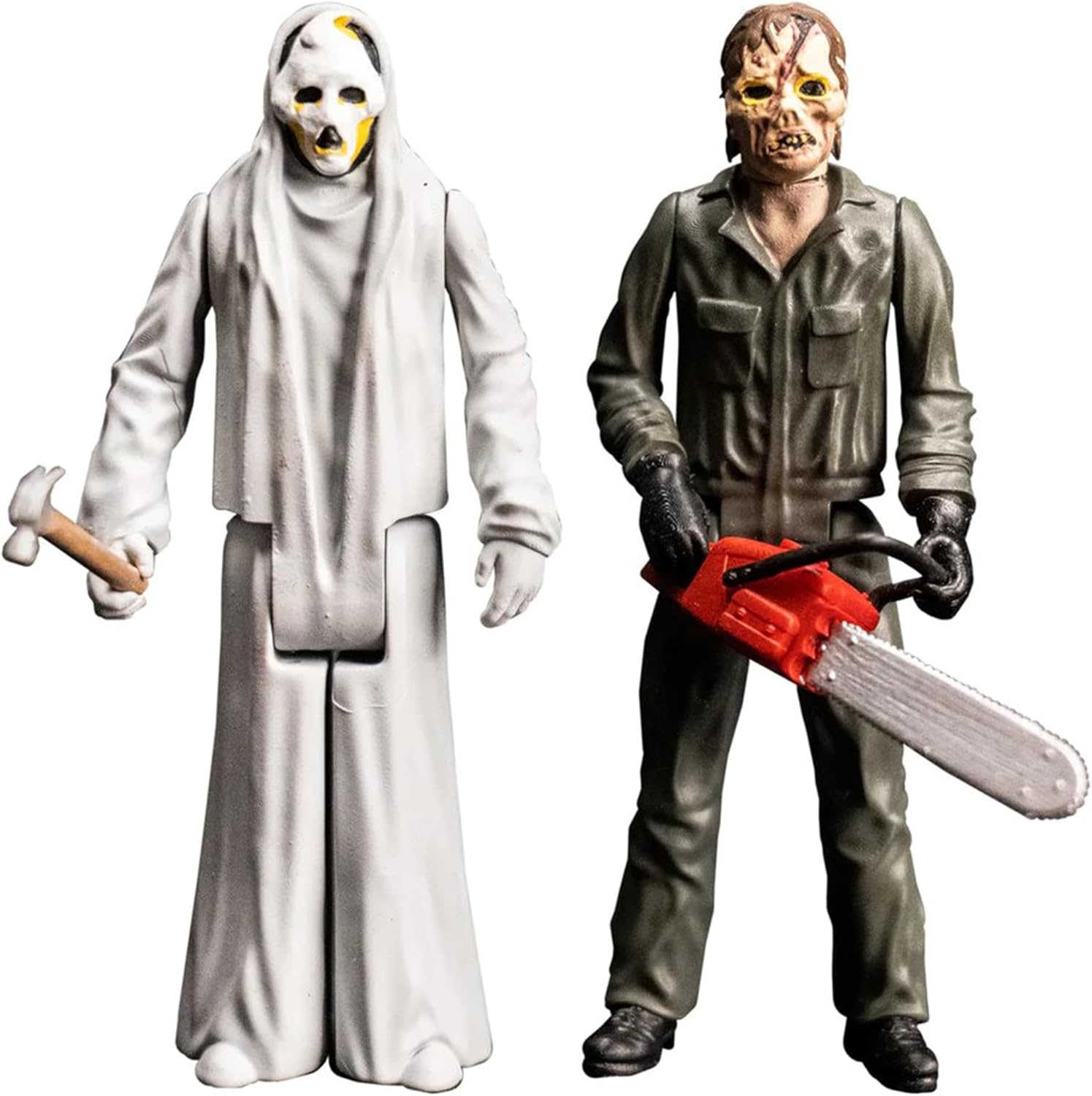 Trick Or Treat Studios Haunt 3.75 Inch Action Figure 2-Pack | Ghost & Zombie