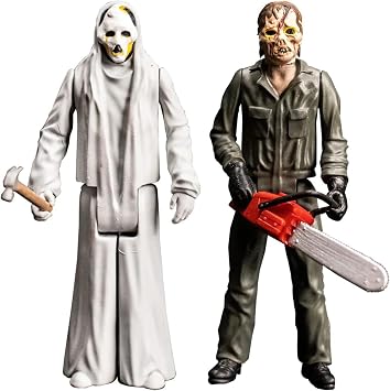 Trick Or Treat Studios Haunt 3.75 Inch Action Figure 2-Pack | Ghost & Zombie