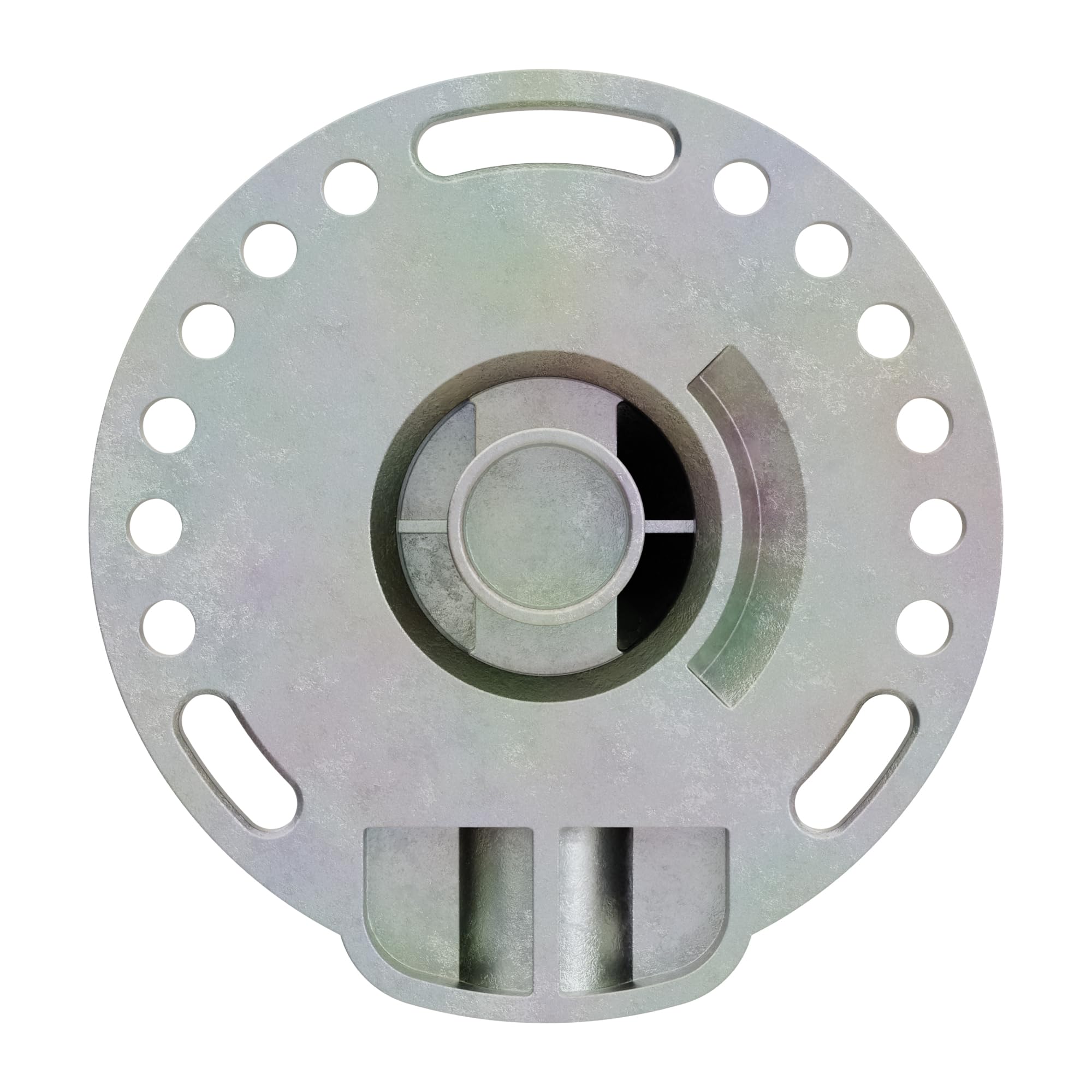 DIWARO K008 Rolladengetriebe Untersetzung 2:1 rechts Antrieb 6mm Innenvierkant für 40,5 mm Kittelbergerwelle