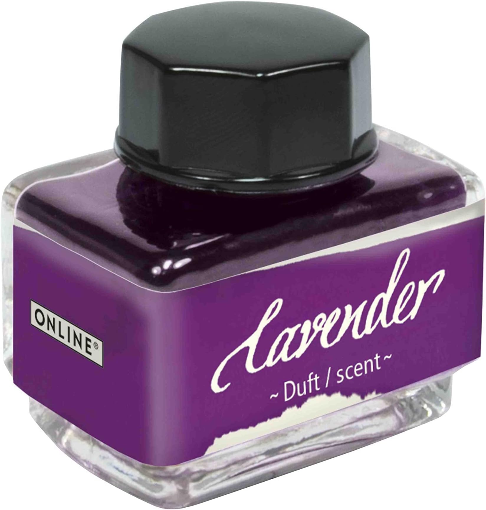 ONLINE Ink of The Senses Lilac, Ink Bottle 15 ml, Colourful Fountain