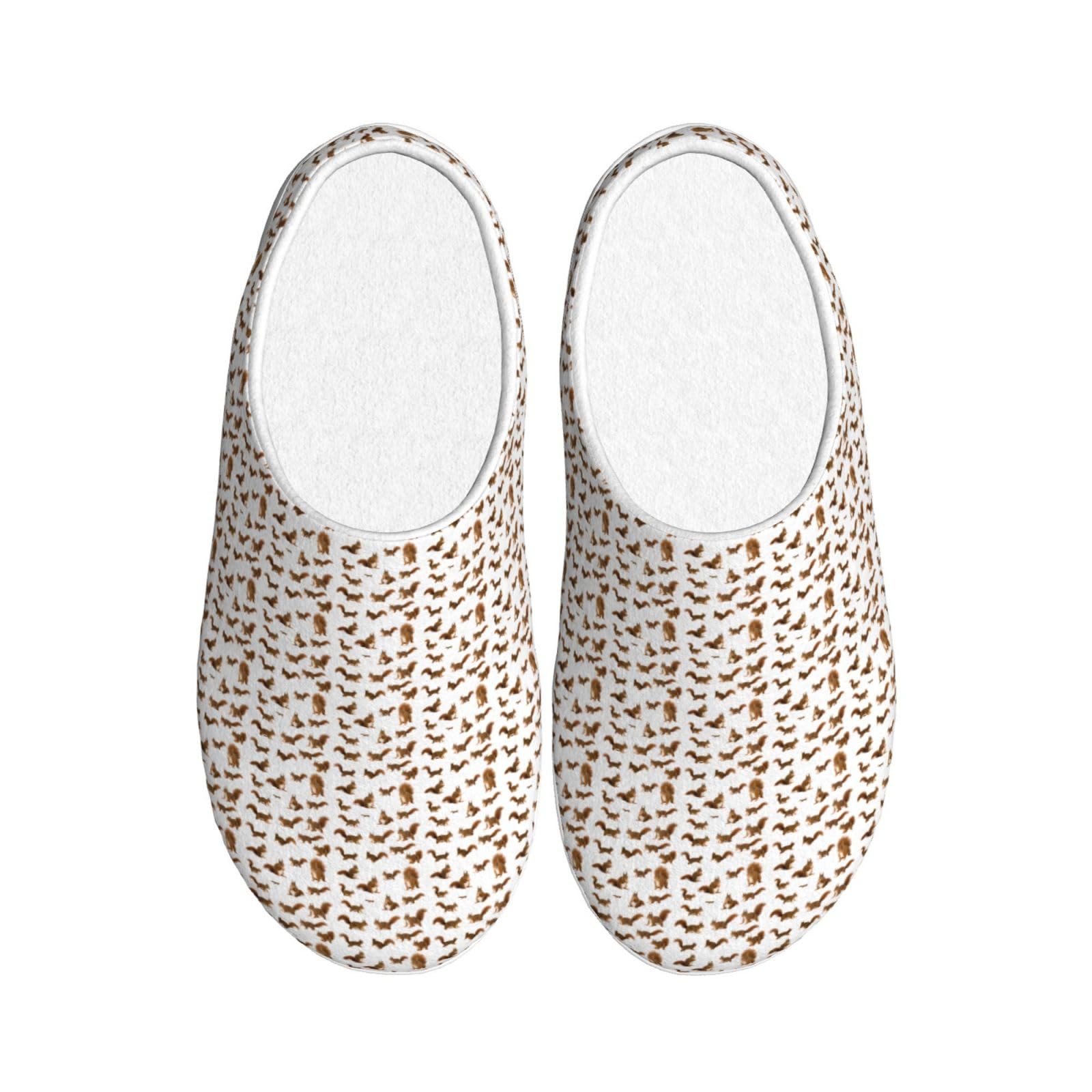 Chaussons lavables écureuil avec semelle TPR intérieur extérieur - 8