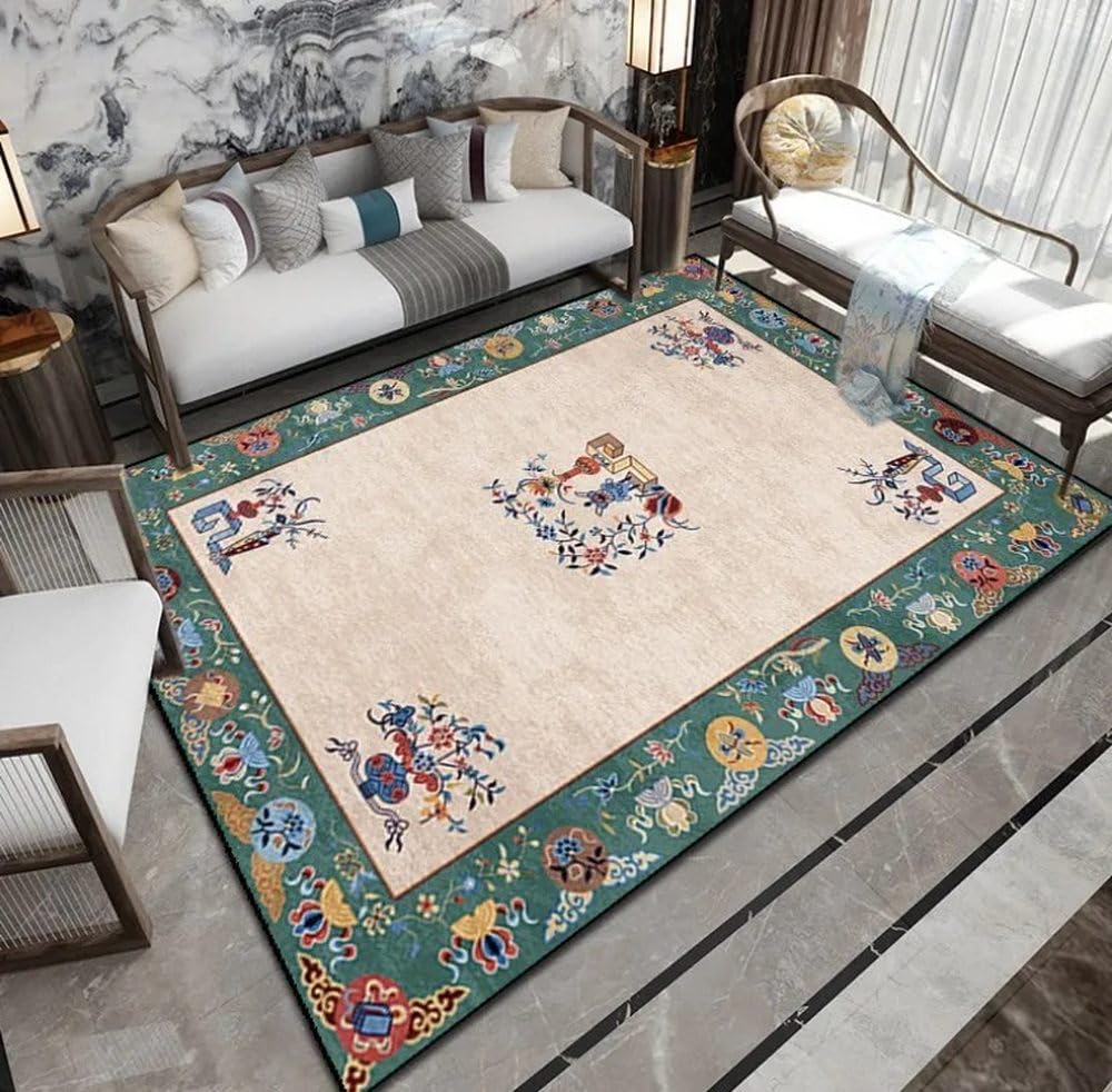 Tapis de salon artistique pour réchauffer les sols froids de votre chambre