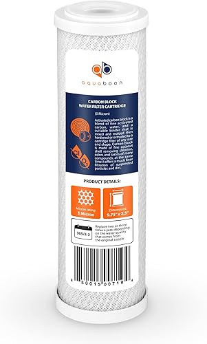 Miniatura 8 de Aquaboon filtro de agua Carbon Block CTO para sistema de ósmosis inverso