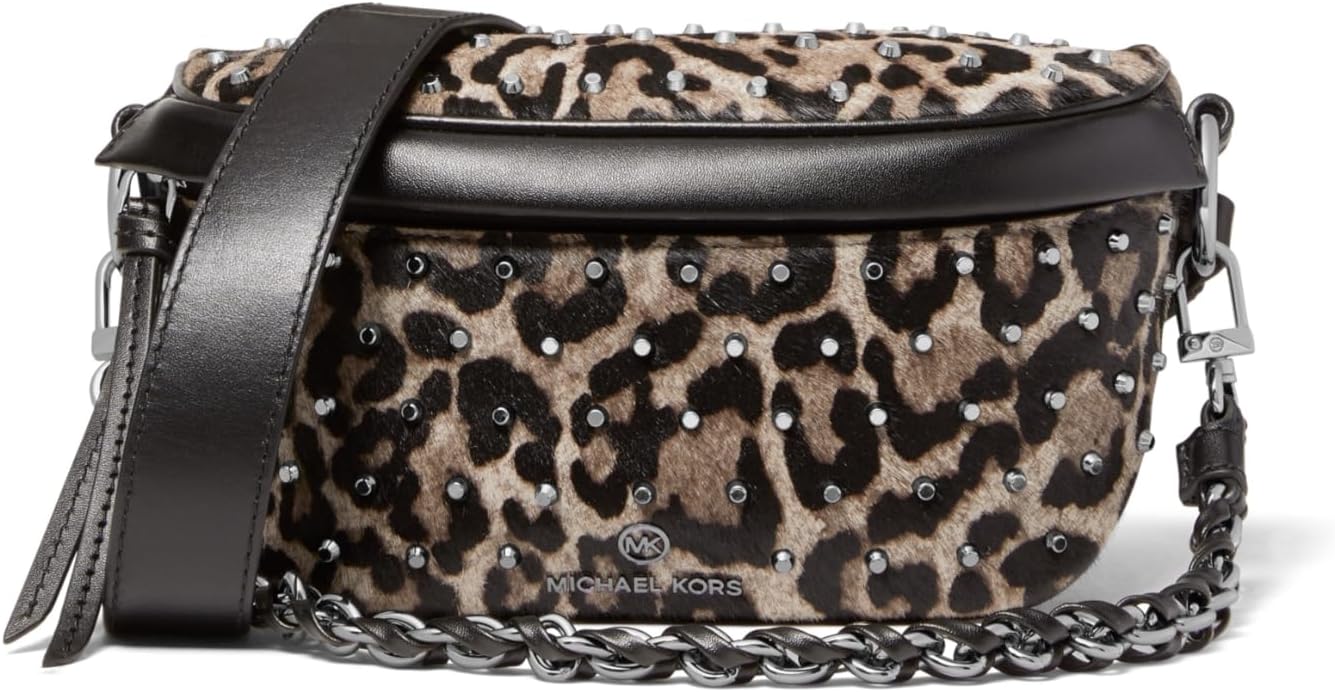 Michael Kors Slater Extra-Small Sling Pack, Gold/Silver Tone Hardware Handbag