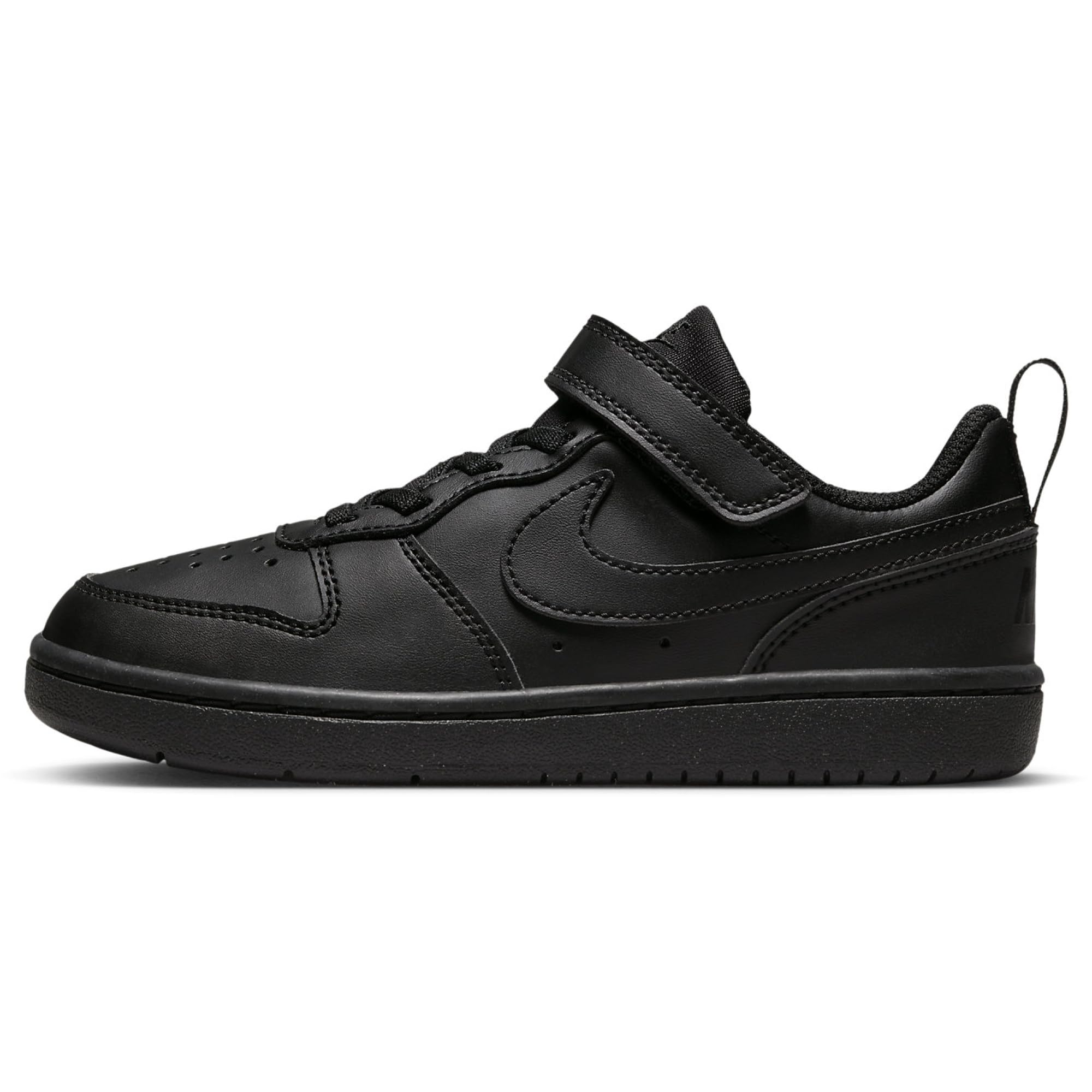 Nike Court Borough Low Recraft Shoes Sneaker, Black/Black-Black, 11 US Unisex Little Kid