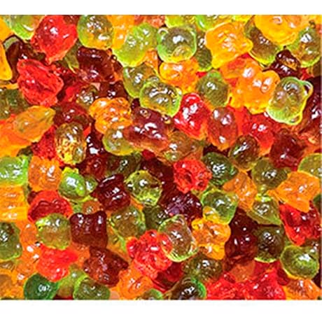 Sugar-Free 4D Little Gummy Bears: Chewy Fruit-Flavored Gummy Candy for Guilt-Free Sweetness