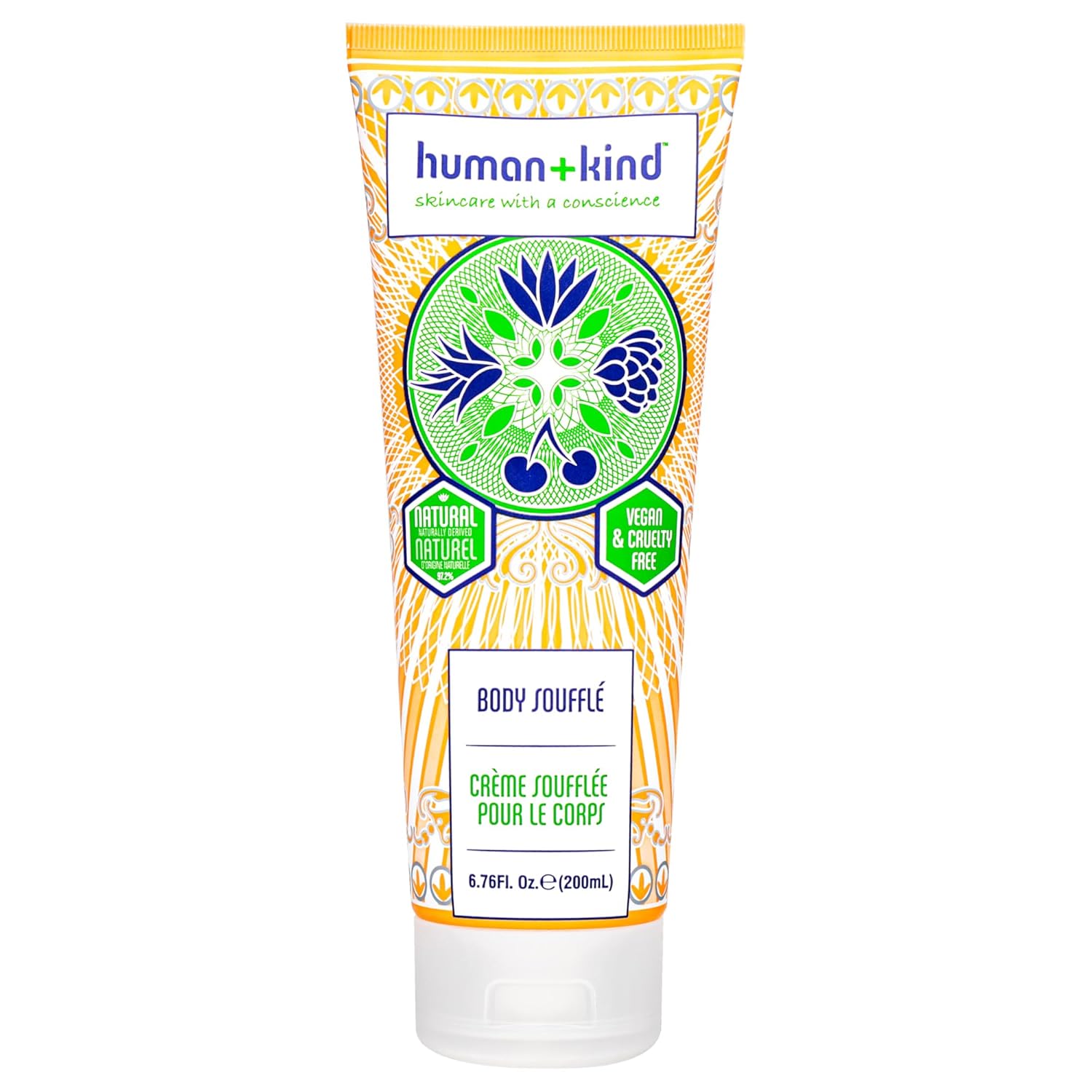 Human+Kind Body Souffle (6.76 Fl Oz (Pack of 1) Cucumber) Thumbnail