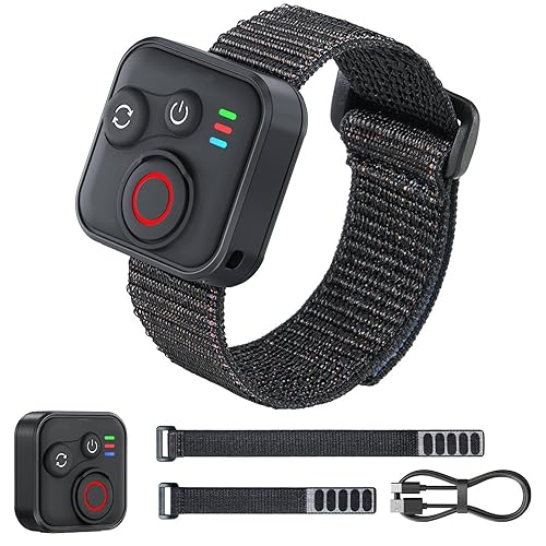 Bluetooth Fernbedienung für Insta360 X5/X4/X3/ACE PRO/ACE PRO 2/GO3/GO3S Kamera, 50M Reichweite drahtlose Fernbedienung mit Handschlaufe, 96 Stunden Akkulaufzeit