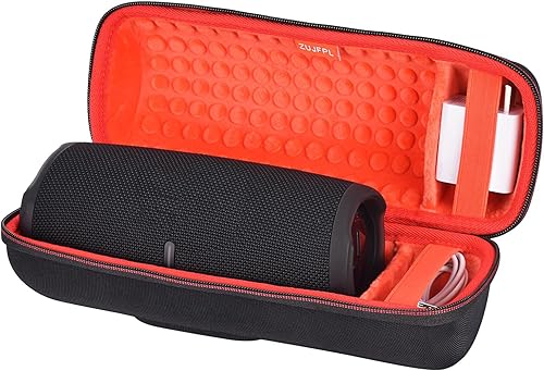 Funda rígida de EVA para JBL Charge 5  Charge 4 Bluetooth portátil altavoz, compatible con JBL Charge 4  Charge 5 Premium Travel Protective Bolsa de