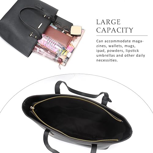 Vista 5 de Monederos y bolsos de mano para mujer, bolsa de hombro, asa superior, bolsa de mano, juego de monedero