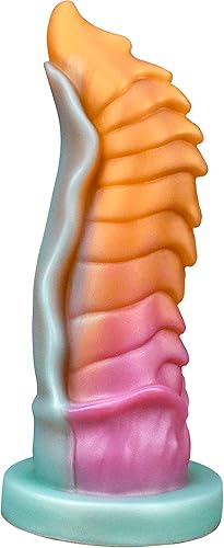 Consolador de punto G de 8.25 pulgadas, consolador de silicona enorme con ventosa fuerte, consoladores de dragón alienígena, estimulación de
