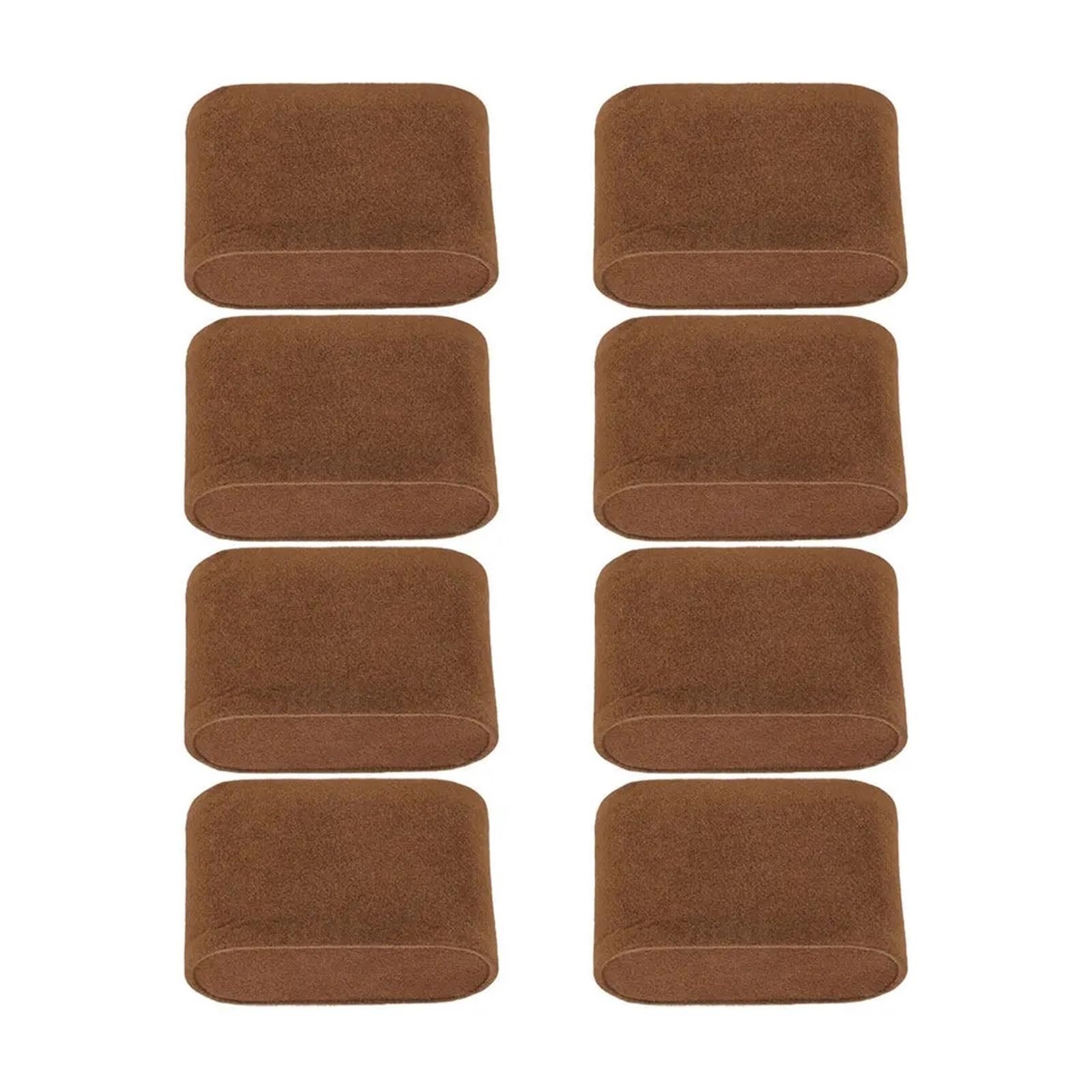 Oreiller d'exposition de montres : lot de 8 coussinets compacts pour vitrines de bijoux