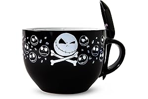Disney Nightmare Before Christmas Bone China Mug with Spoon