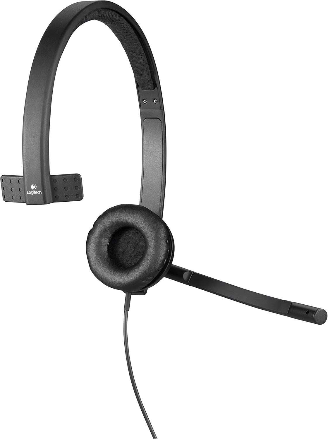Logitech USB H570e Corded Single-Ear Headset & C270 Desktop or Laptop Webcam, HD 720p Widescreen for Video Calling and Recording