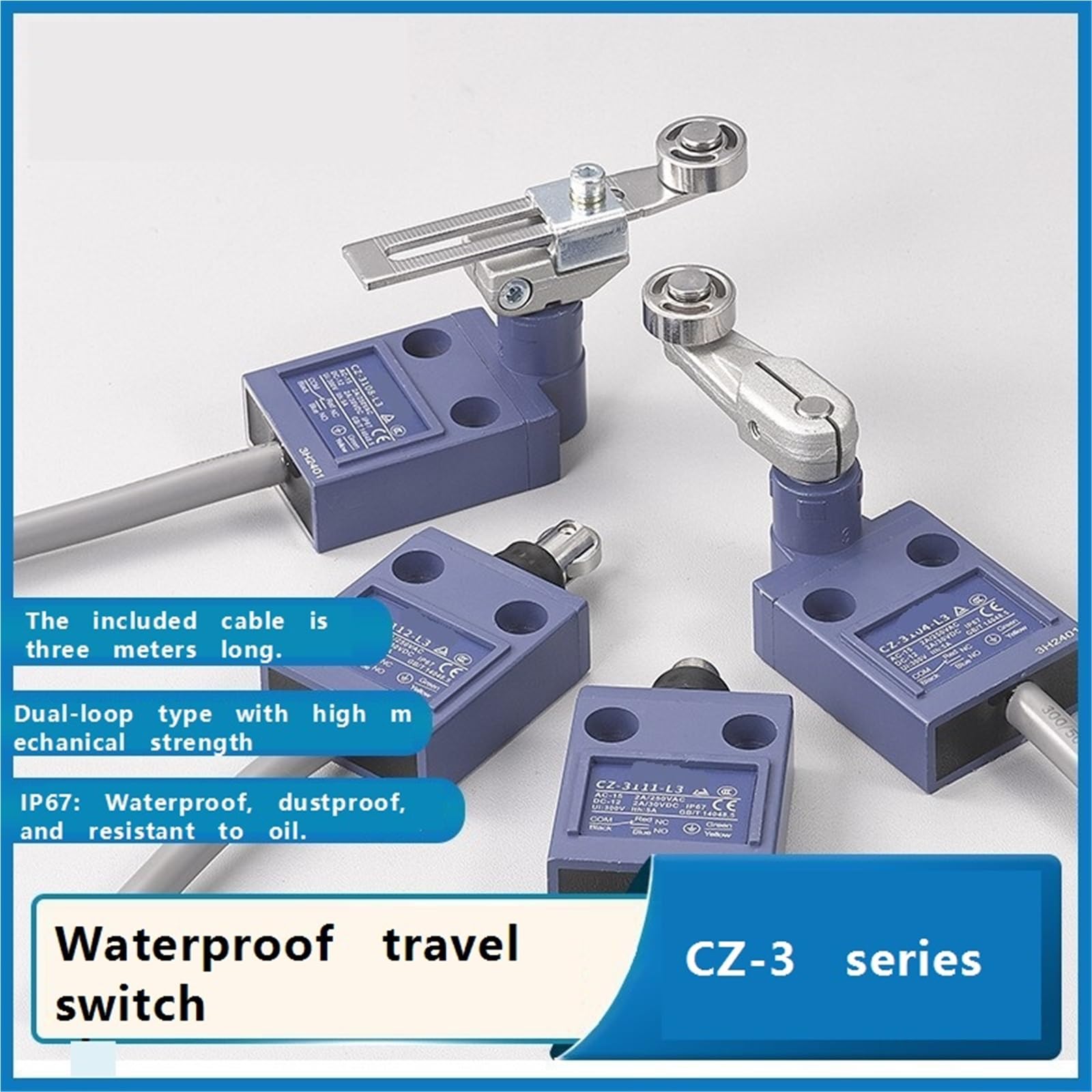 Finecorsa, Corsa CZ3104 CZ-3108 3112 3110 3167 Finecorsa Impermeabile A Ripristino Automatico(CZ-3107-L3)