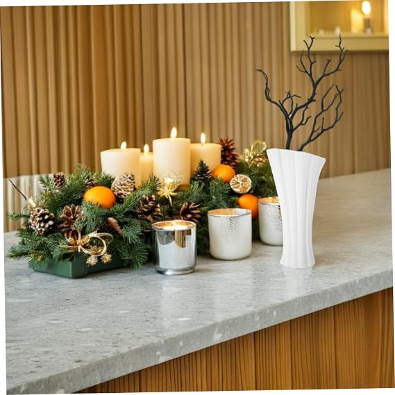 VOSAREA 4pcs Artificial Dried Antlers Tree Branches Faux Twig Decorations for DIY Crafts Halloween Christmas Home Decor Branches for Floral Arrangements