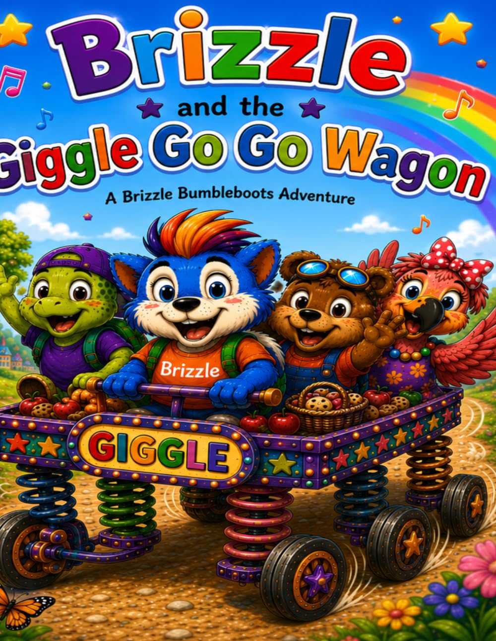Brizzle and the Giggle Go Go Wagon