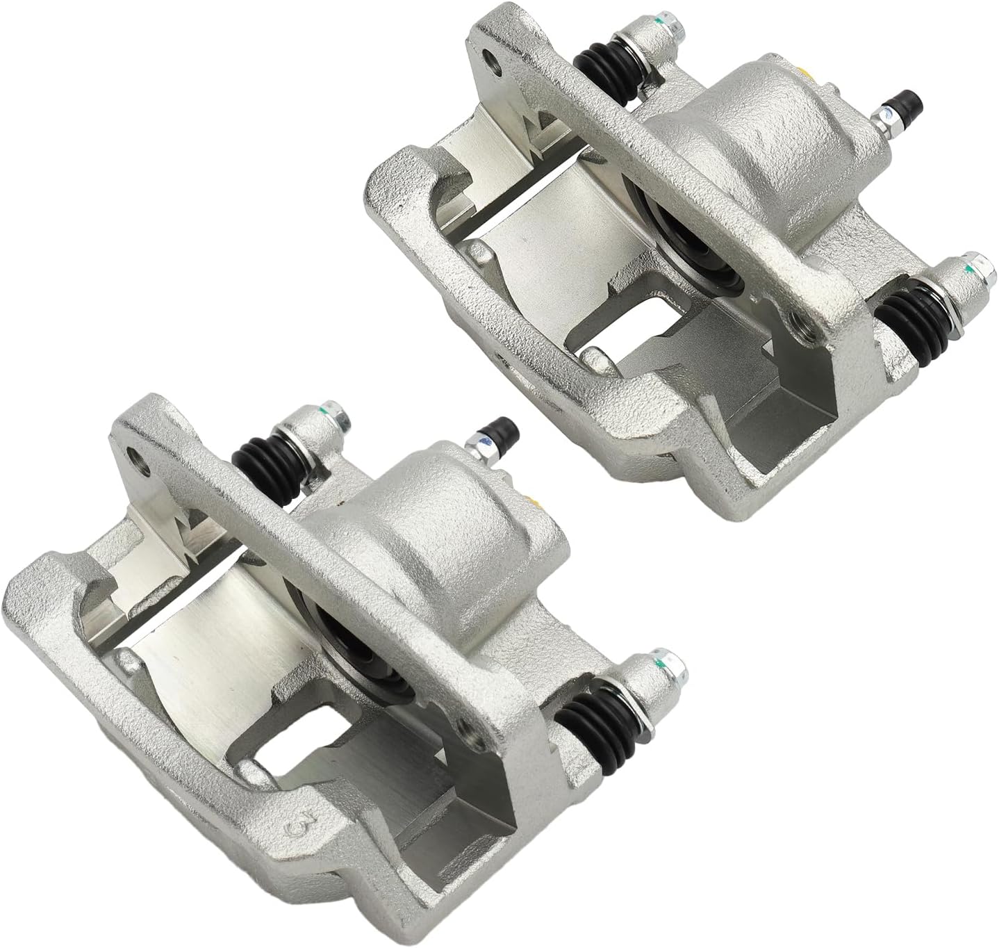 Rear Left & Right Brake Calipers Assembly w/Bracket 2Pcs 18B5523 18B5522 Compatible with 2015 2016 2017 2018 2019 2020 Chevy Colorado,2015 2016 2017 2018 2019 2020 GMC Canyon