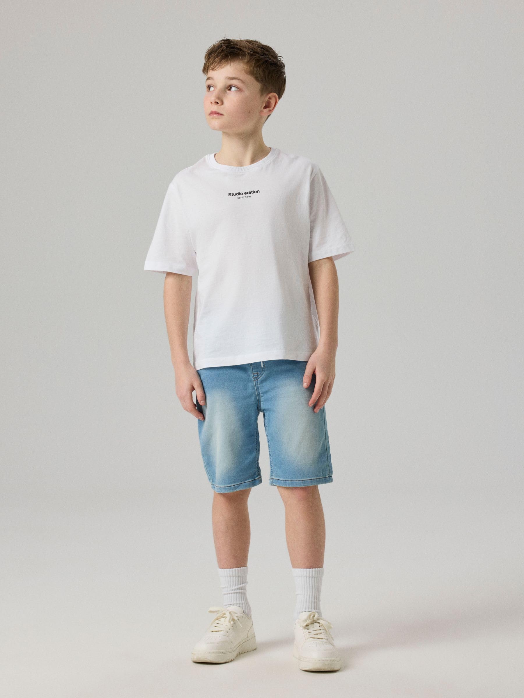 NAME IT Nkmryan Jogger Dnm L Shorts 6300-th Noos Pantalones cortos Niños