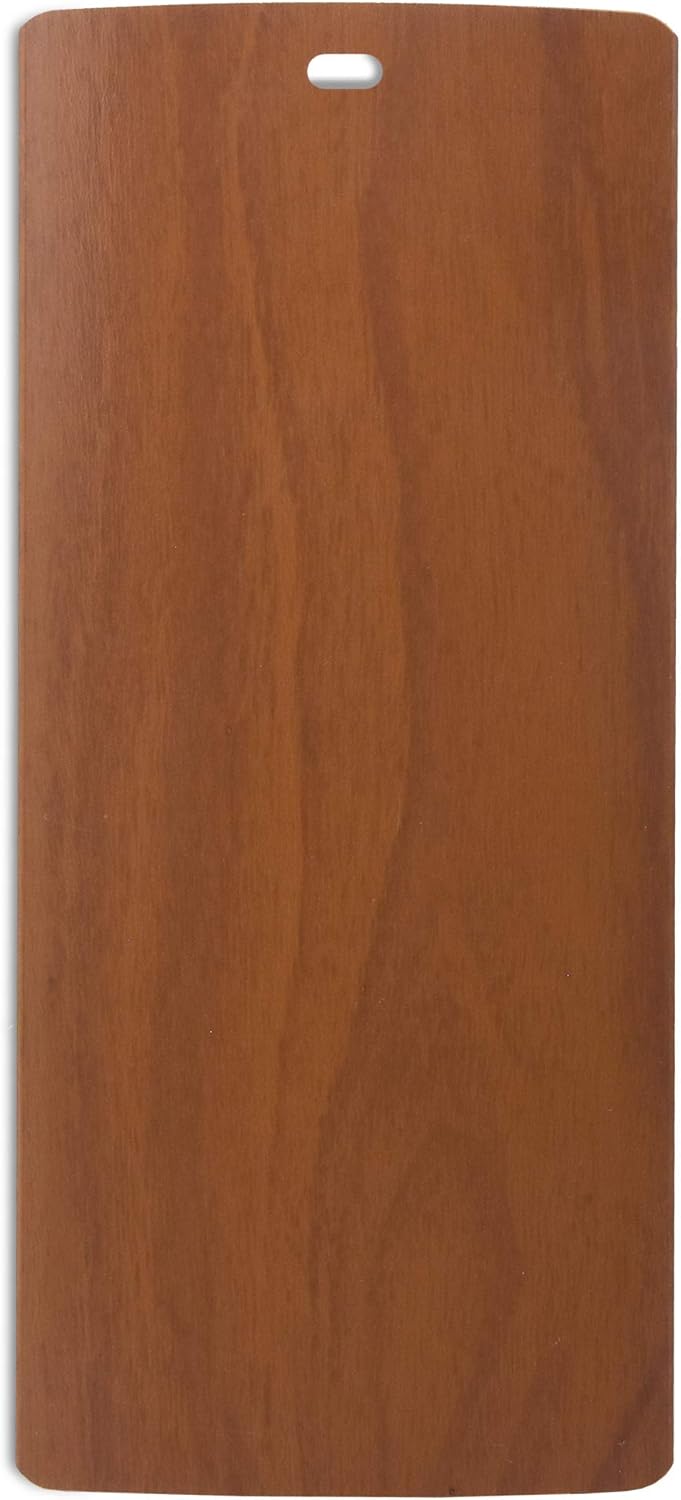 DALIX Wood Vinyl Vertical Blinds Parts Repair Set Walnut 82.5" High Window 5 Pack