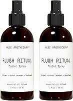 Vista 47 de Muse Apothecary Flush Ritual - Aerosol para inodoro aromático y refrescante, usar antes de ir, 4 onzas, infundido con aceites esenciales naturales