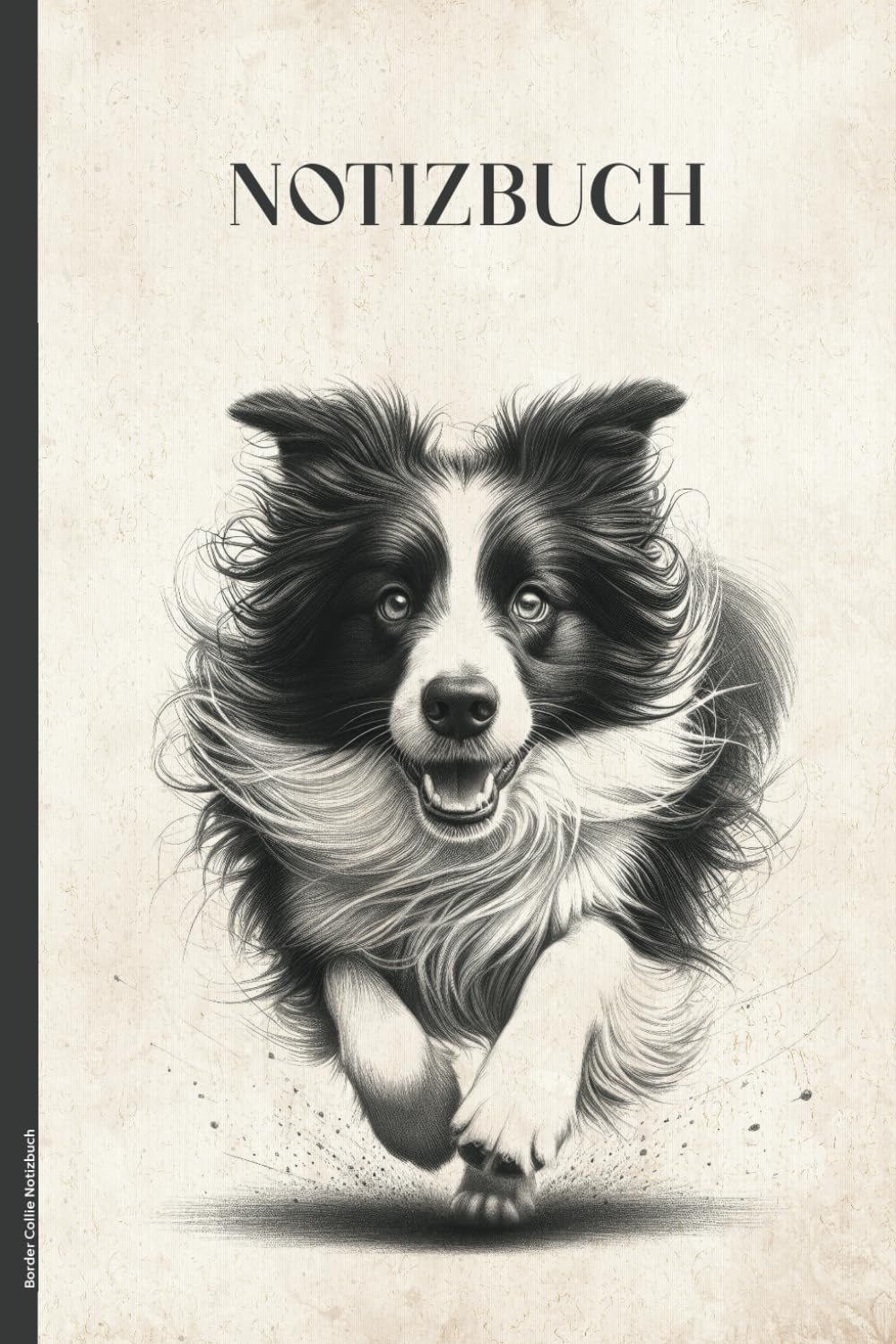 Border Collie Notizbuch: A5 Notizheft mit Hundemotiv BorderCollie das Geschenk für Hundebesitzer und Hundezüchter ein Buch liniert für Notizen zum Hunde Training und Hundeschule