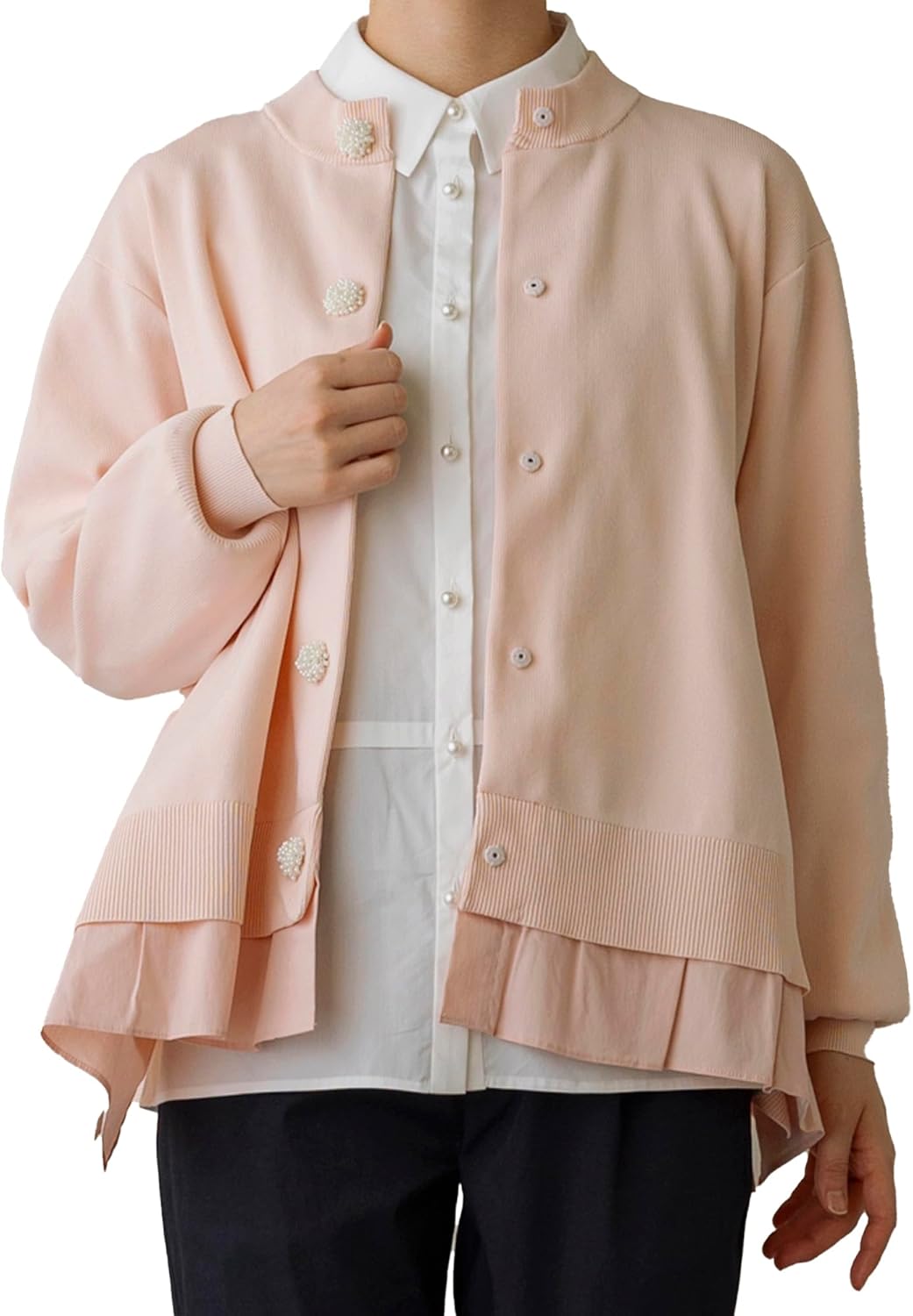 sono◇オーナメントパールムショワールカーディガン Amazon | [ソーノ] オーナメントパール ムショワールカーディガン