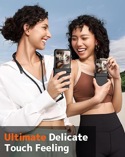 Miniatura 7 de NINKI Funda protectora para Motorola Razr Ultra 2025 con protector de bisagra, delgada, a prueba de golpes, para Motorola Razr 60 Ultra, funda para