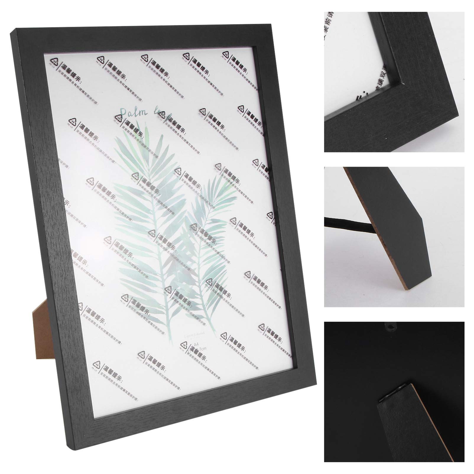 Garneck 1pezzi Portafoto Legno Da Tavolo e Parete Decorazione Per Casa e Ufficio Supporto Stabile e Design Elegante Per Camera Da Letto e Soggiorno Struttura Di Alta Qualità Per
