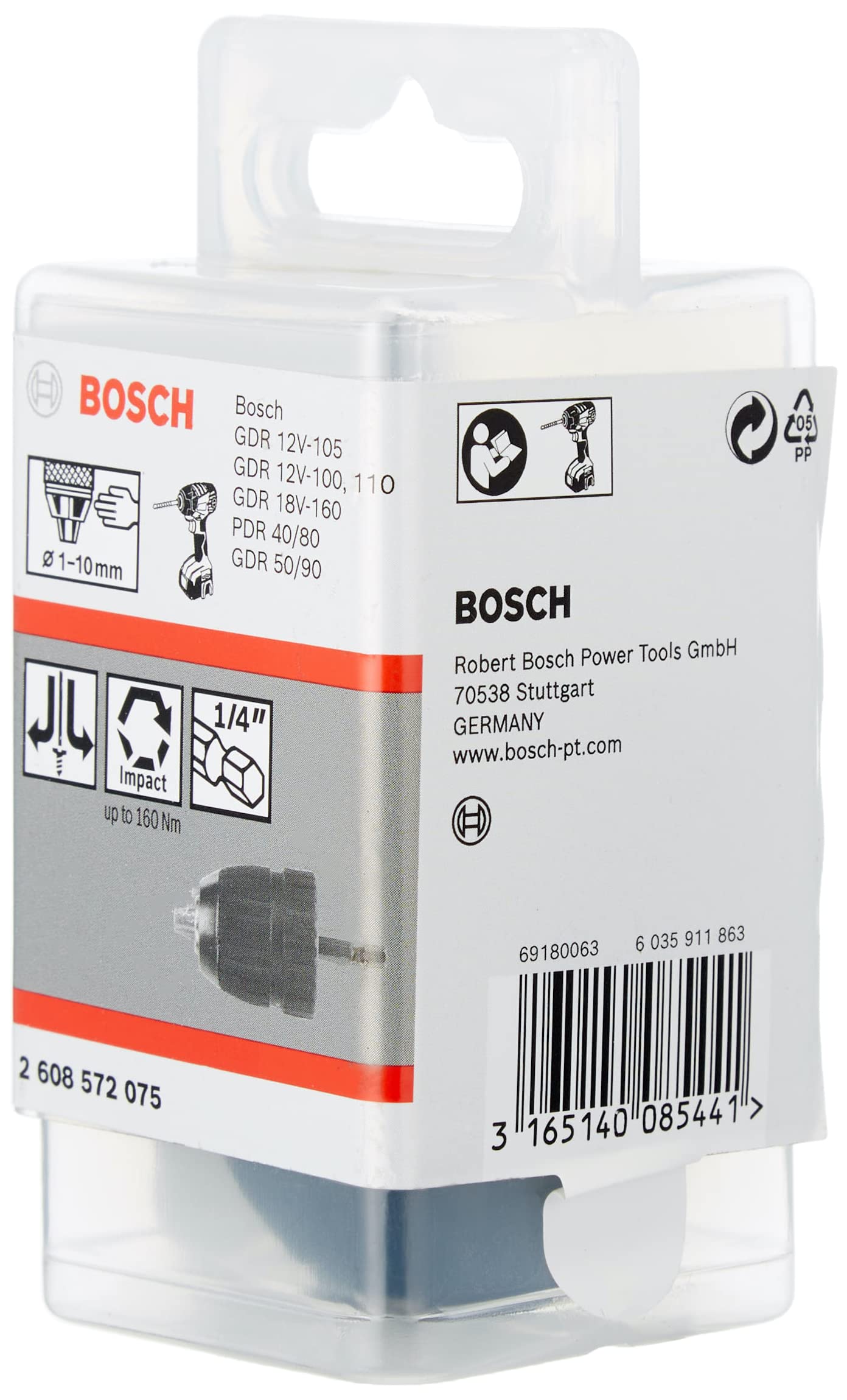 Image secondaire de Mandrin Automatique Bosch 1/4