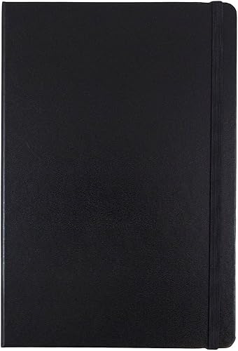 Vista 77 de JAM Papel® - anotadores de tapa dura revestido con cierre de banda elástica, Azul L Azul / Patchwork