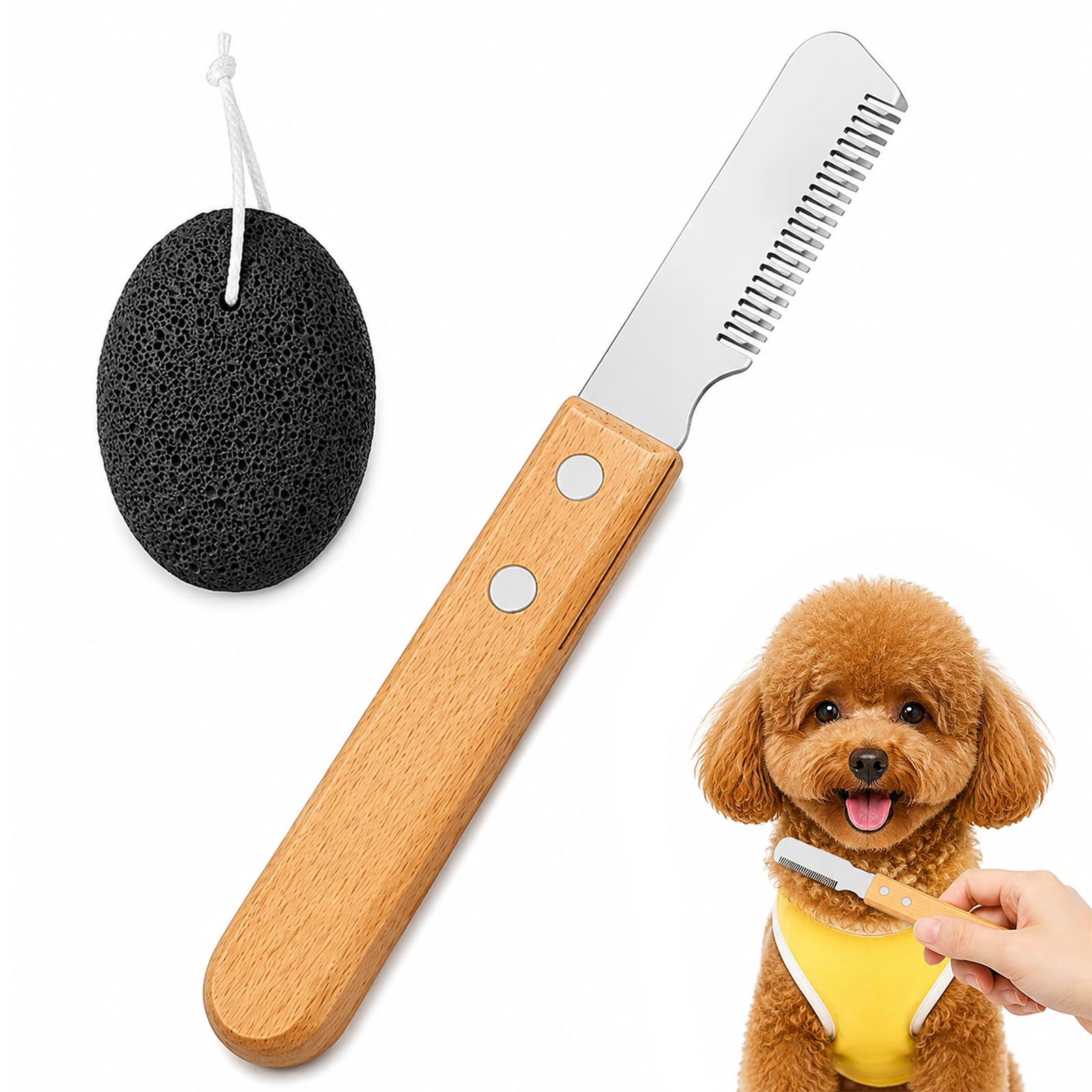 Dog Professional Stripping Knife Pet Grooming Stripping Tool Set
