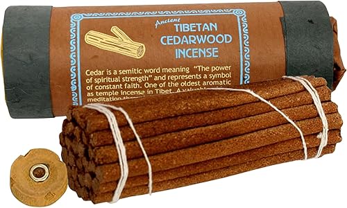 Miniatura 10 de Incienso tibetano antiguo de madera de agar, para mediación, yoga, oración, medicina aromática, alivio del estrés, calma