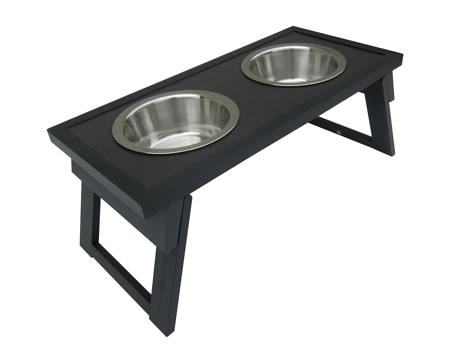 DOGIPOT 1704-S Adjustable Diner, Small, Espresso