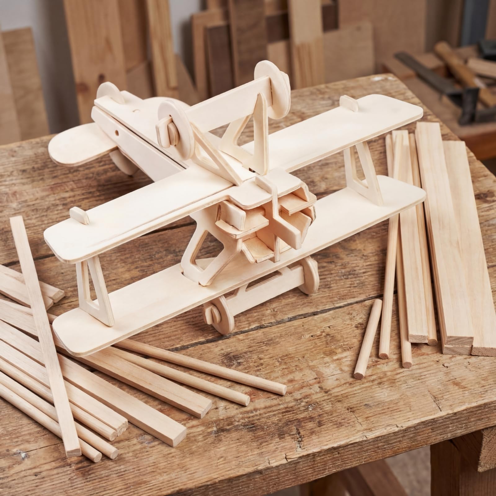 Amazon.com: Yalikop 240 Pcs Balsa Wood Sticks 1/8