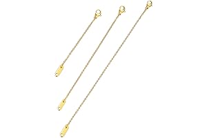 18k Gold Plated Necklace Extenders
