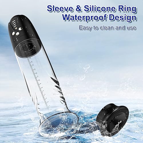 Miniatura 7 de Juguetes sexuales eléctricos con bomba de pene masculino, juguetes para adultos, ampliación automática del pene y estimulador de bomba de vacío con