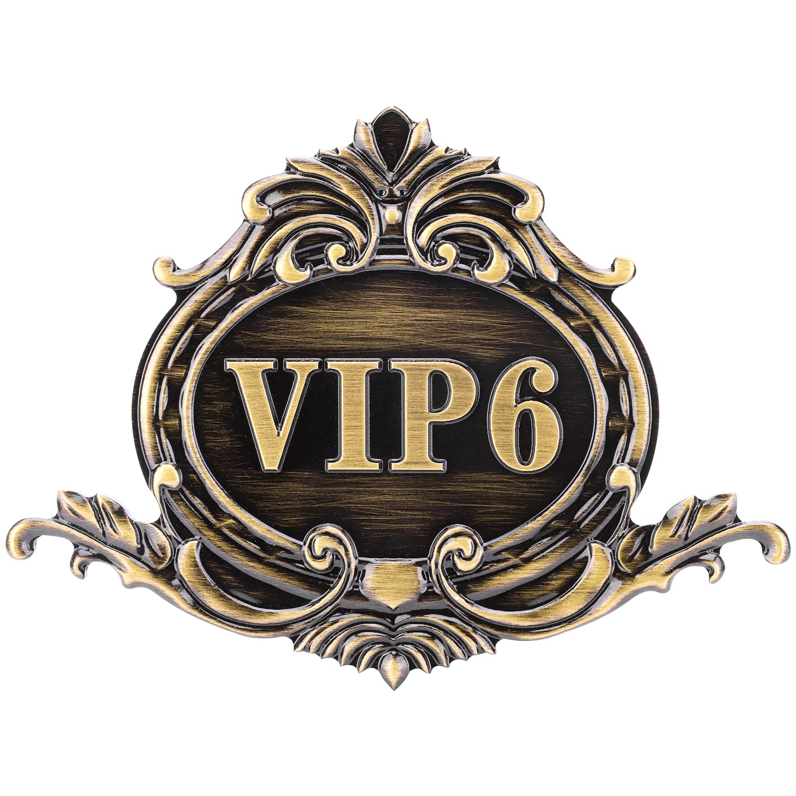 Personalized Cast Address Sign House Number Home Address Plaque 12 Inch, Custom Steet House Number Sign, Metal or Acrylic Antique Brass for Outside Vintage