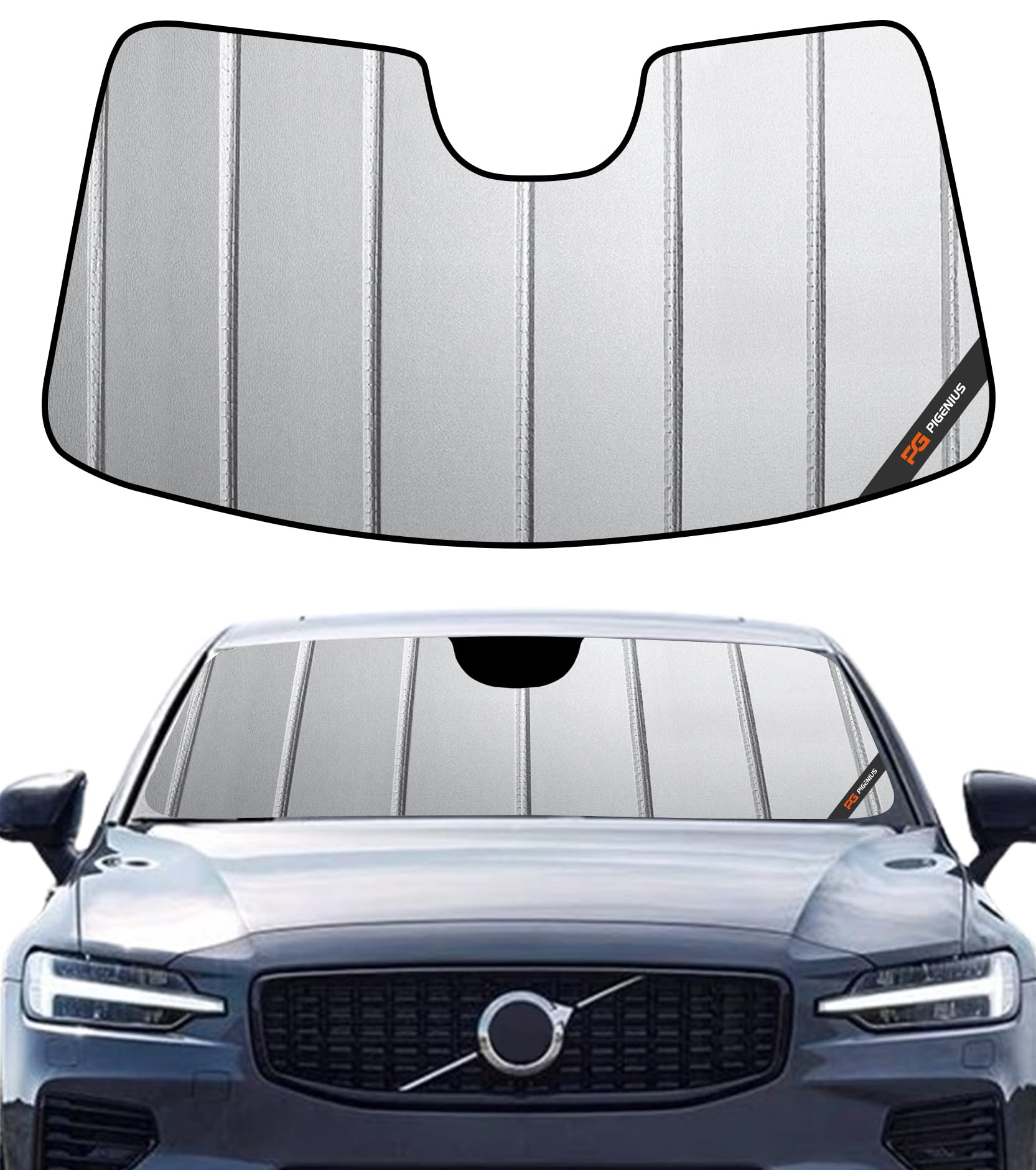 Amazon.com: Pigenius Windshield Sun Shade for Volvo S60 2019-2026