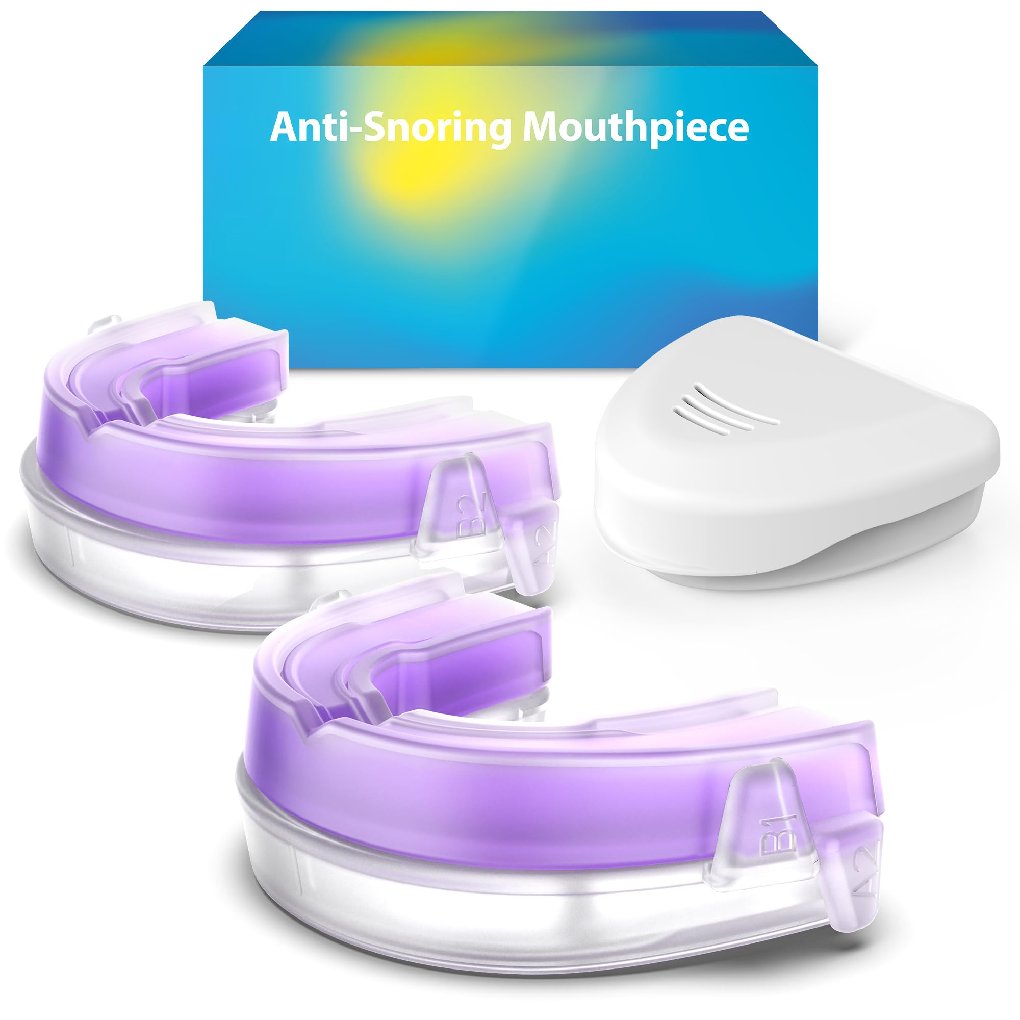 Photo 1 of Innoflow Anti Snore Mouthpiece L08 Moderate Set (S Size) – Split Design, Mouth Guard for Sleeping, Snoring Solution & Snore Stopper, Night Guard with Storage Box for Experienced Users (3-4mm)