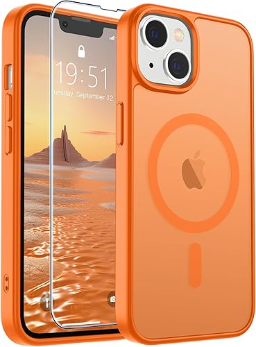 Miniatura 307 de SUPFINE - Funda magnética para iPhone 14 Pro Max (compatible con MagSafe), (protección contra caídas de grado militar de 10 pies), delgada, Negro