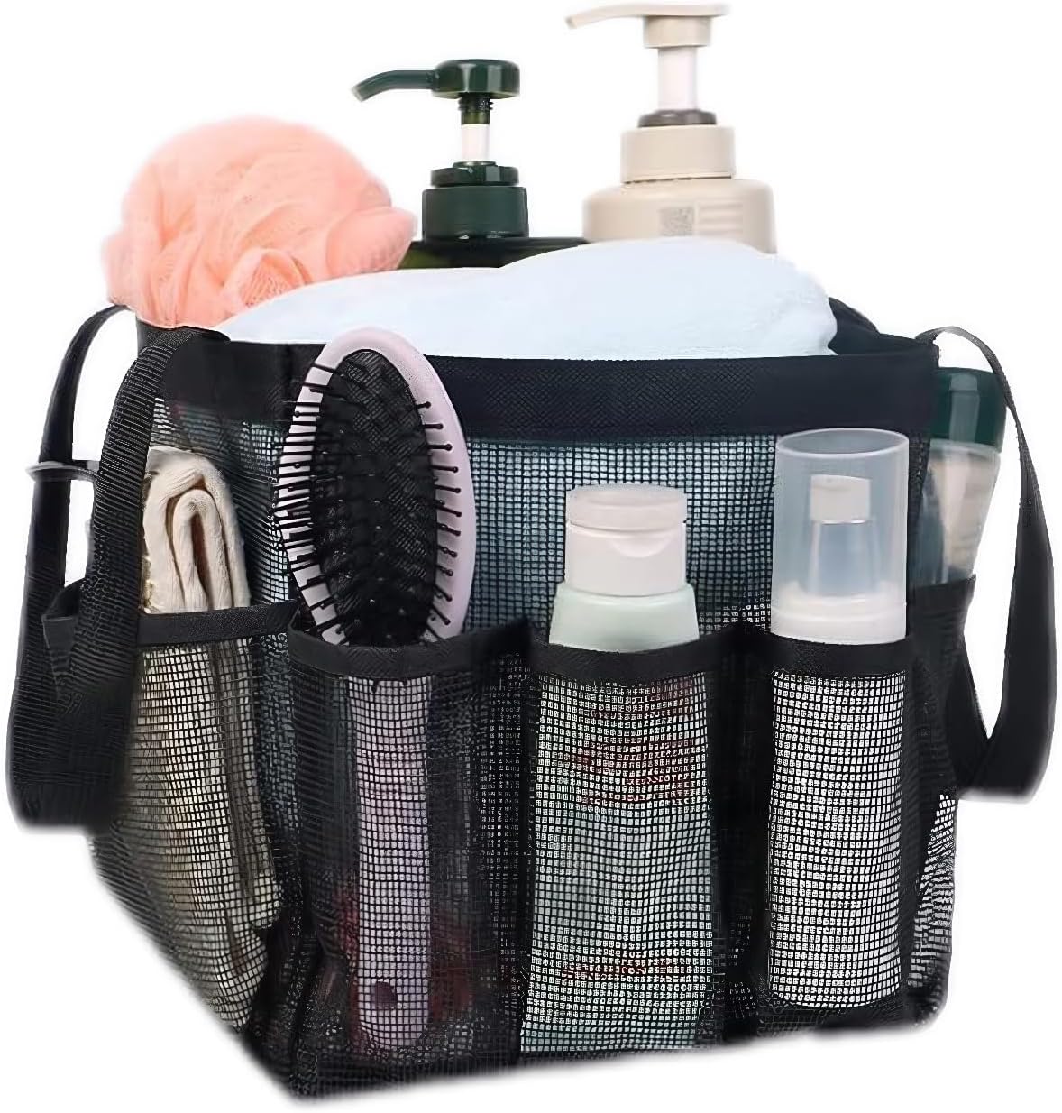 Mesh Shower Caddy Portable for College Dorm Room Essentials