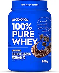 Probiótica 100% Pure Whey Nova Fórmula - 900G Chocolate (Embalagem pode variar)