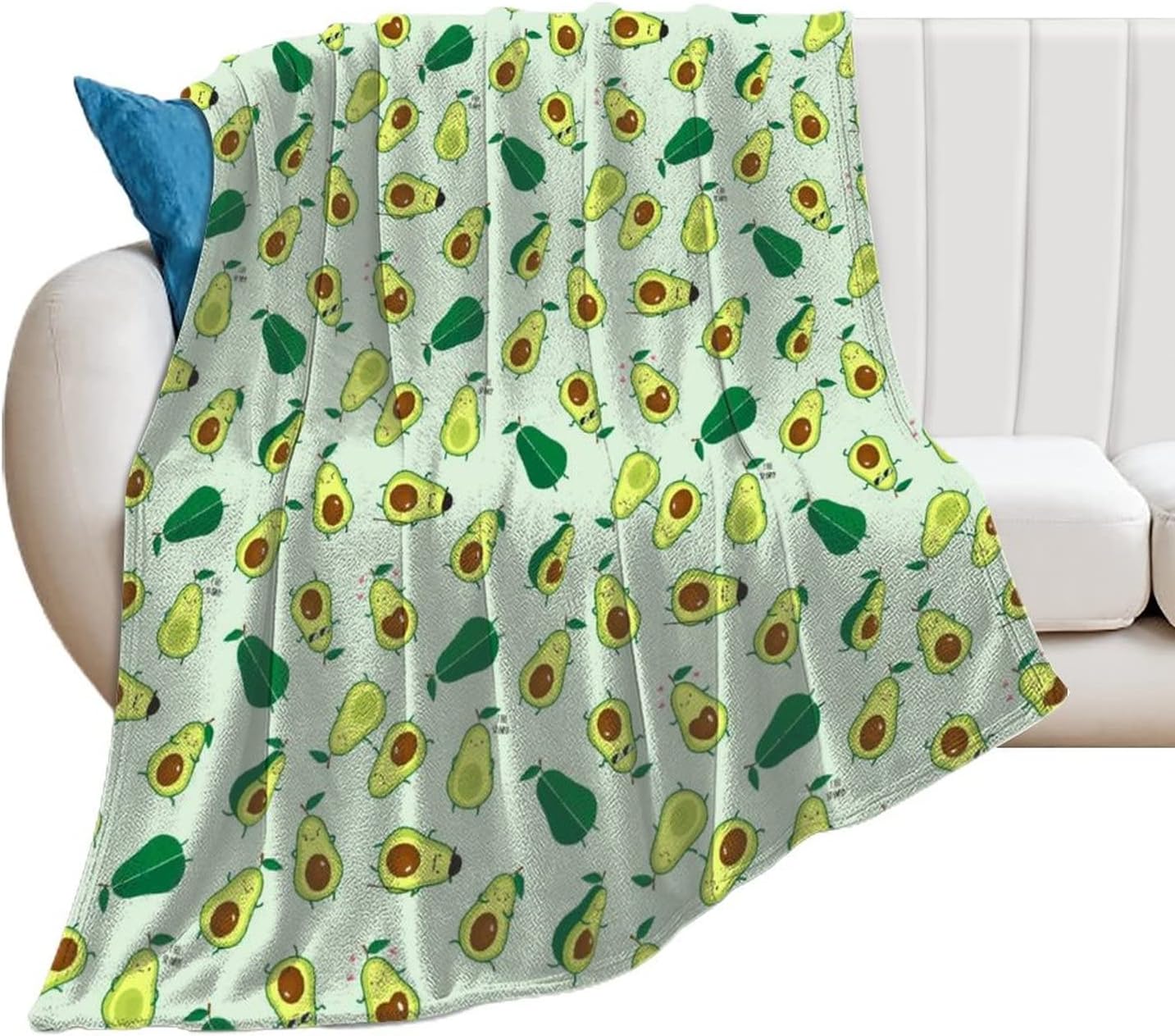 Fleece Blanket Twin Size Throw Blanket Lightweight Soft