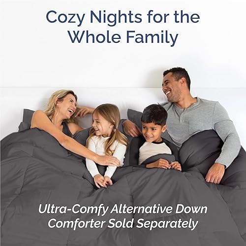 Vista 374 de Juego de sábanas Split King de 7 piezas, sábanas transpirables y refrescantes, sábanas de hotel, bolsillos profundos, ajuste fácil, suaves y sin