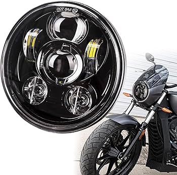 ハーレー スポーツスター ヘッドライト Amazon | 5.75インチ ヘッドライト ハーレー led ヘッドライト