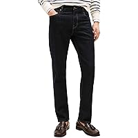 Tommy Hilfiger Uomo Jeans Straight Denton Vita Media, Blu (Alpine Blue)