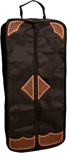 Tahoe Premium Durango Western Halter, bolsa de transporte y almacenamiento - Construcción acolchada impermeable de tres capas con agarre de mano -
