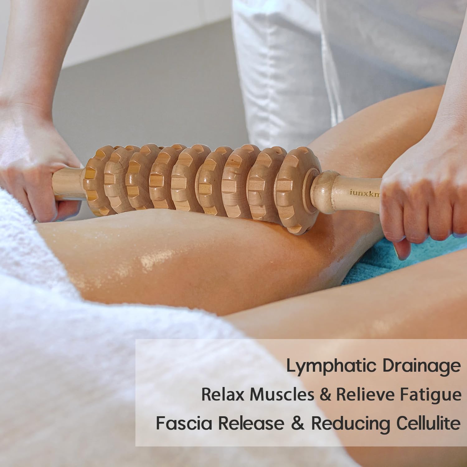 Wood Therapy Massage Tools for Fascial Massage, Cellulite, and Sore Muscles - Multi-Functional Massage Roller Stick for Legs and Back Muscle Recovery - Image 6